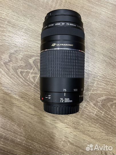 Объектив canon ef 75 300mm 1:4-5.6 USM