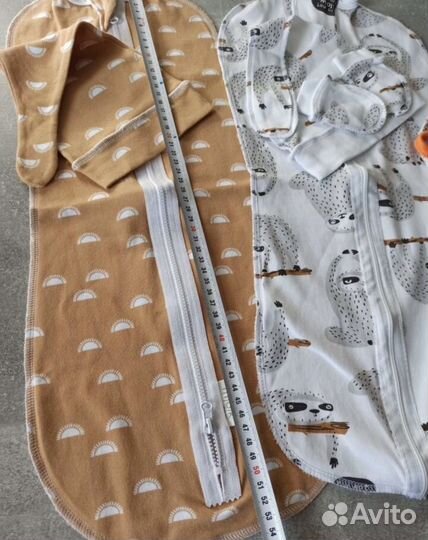 3 кокона, 2 шапочки, антицарапки