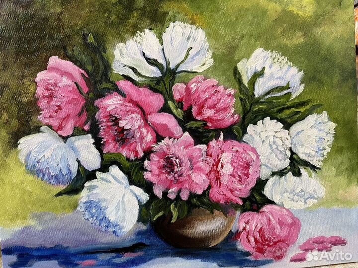 Картина маслом холст