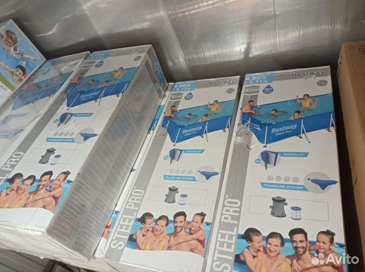 Каркасный бассейн 400 на 200