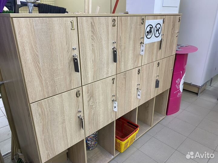 Камеры хранения для покупателей