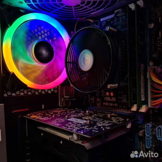 Новый Игровой Компьютер Core i3/RX 560/8GB озу