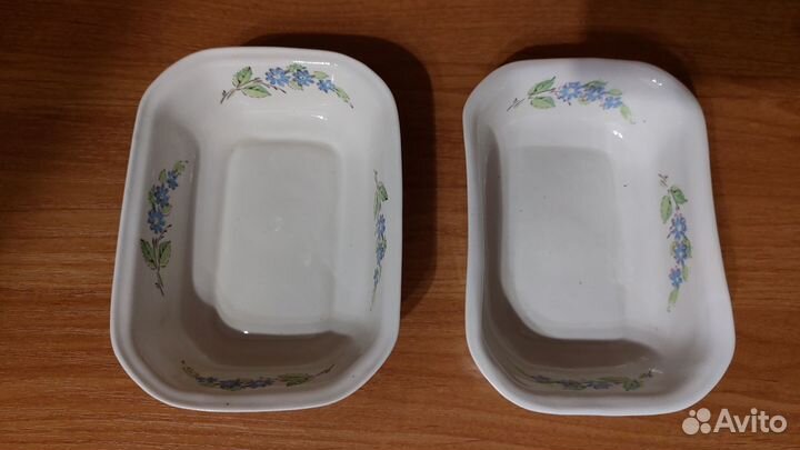 Салатники прямоугольные времён СССР