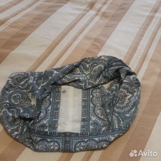 Снуд из Павловопосадского платка шерсть