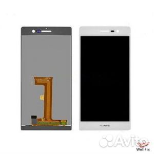 Дисплей для Huawei Ascend P7 + тачскрин (белый)