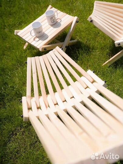 Комплект 2 кресла и столик