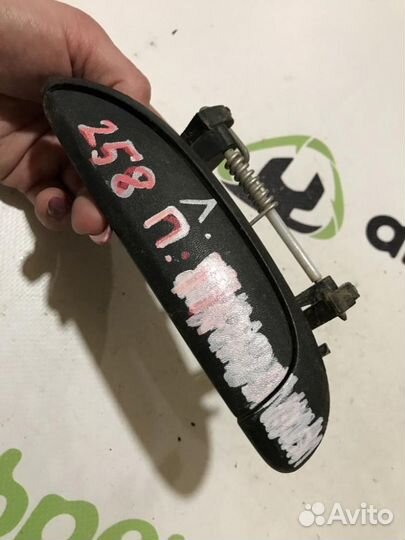 Ручка двери передней левой Renault Logan 2005 2014