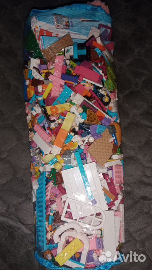 Lego россыпью с инструкциями для девочек