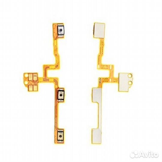 Шлейф для Xiaomi Redmi Note 9S/Note 9 Pro + кнопка
