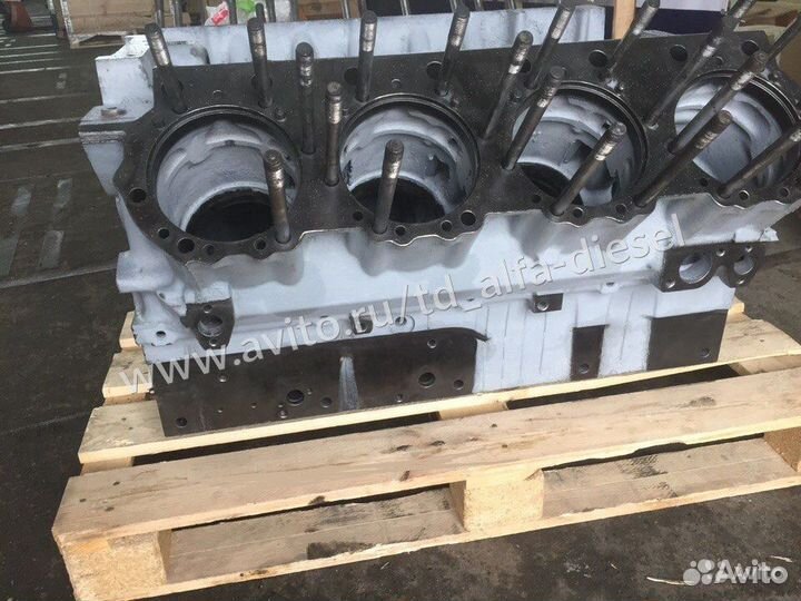 Блок цилиндров ямз 6582 разд. гбц. в отл сост