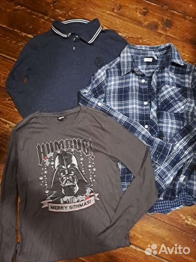 Рубашки на мальчика 152