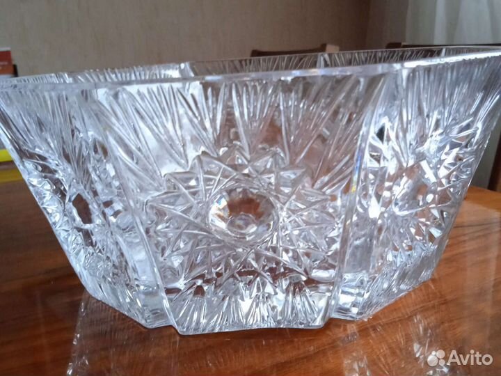 Хрустальные салатники СССР