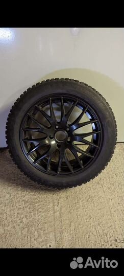 Черные колеса R18 Michelin зима