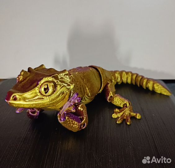 Бананоед геккон двухцветный на 3D принтере