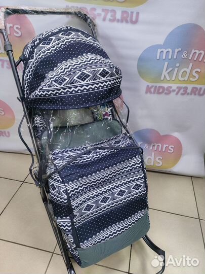 Санки коляски nika/Galaxy