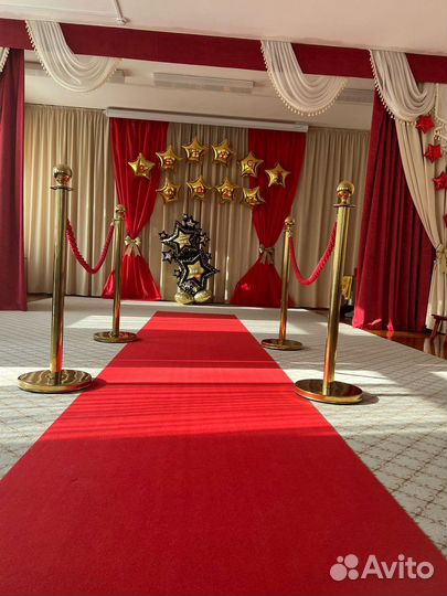Стойки Столбики для красной дорожки