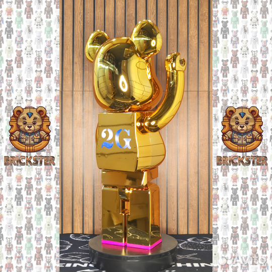 Bearbrick Sorayama Lips 1000% 70см