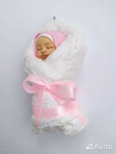 Ватная игрушка пеленашка