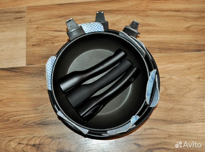 Сковорода со съемной ручкой (22 и 26см)