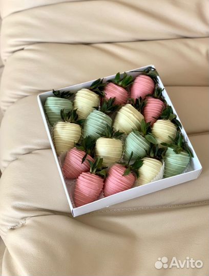 Клубника в шоколаде бокс