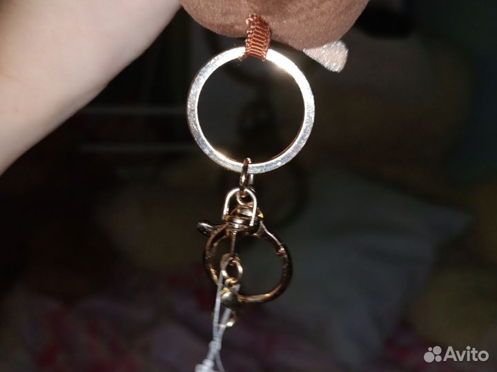 Брелок сова мягкий