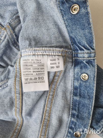 Куртка джинсовая Benetton