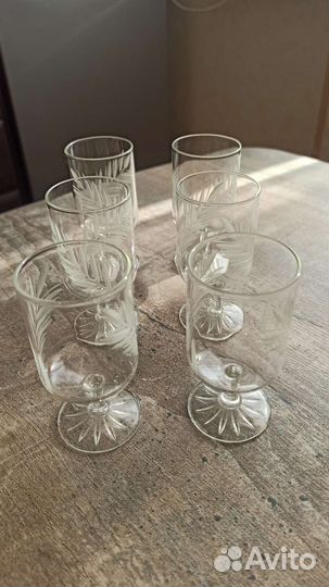 Рюмки на ножке СССР