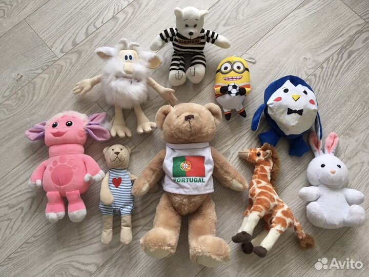 Пакет мягких игрушек