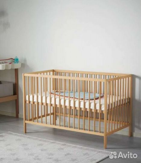 Детская кровать IKEA с матрасом