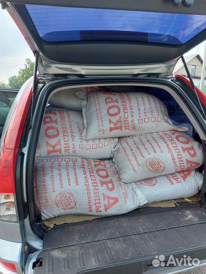 Мульча кора лиственницы