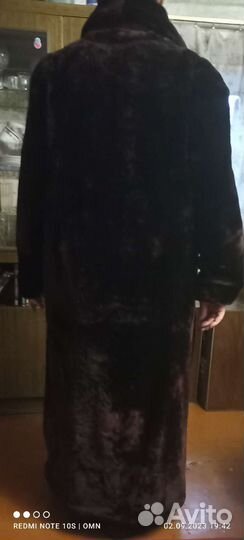 Шуба мутоновая новая