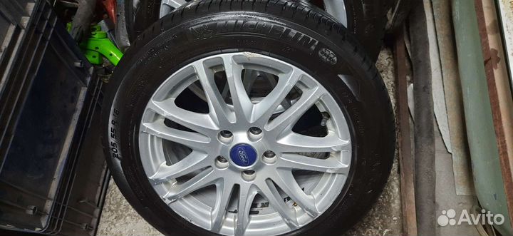 Комплект дисков ford r16+ резина 205.55.16