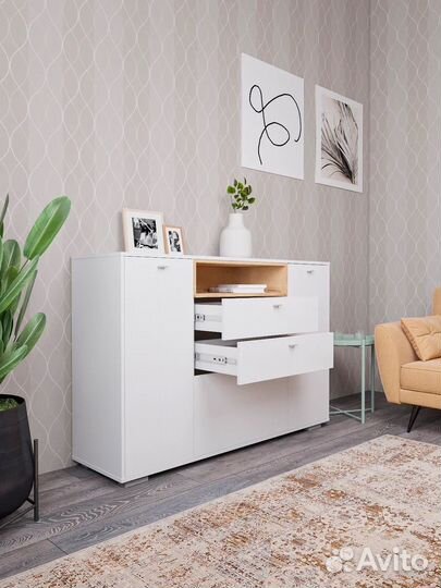 Комод большой белый к 303