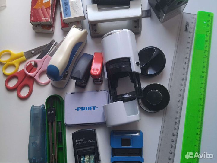 Оснастка для печати и штампов, канцелярия