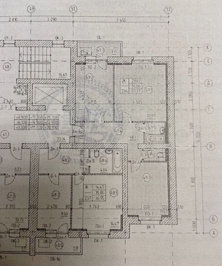 2-к. квартира, 58,6 м², 8/10 эт.