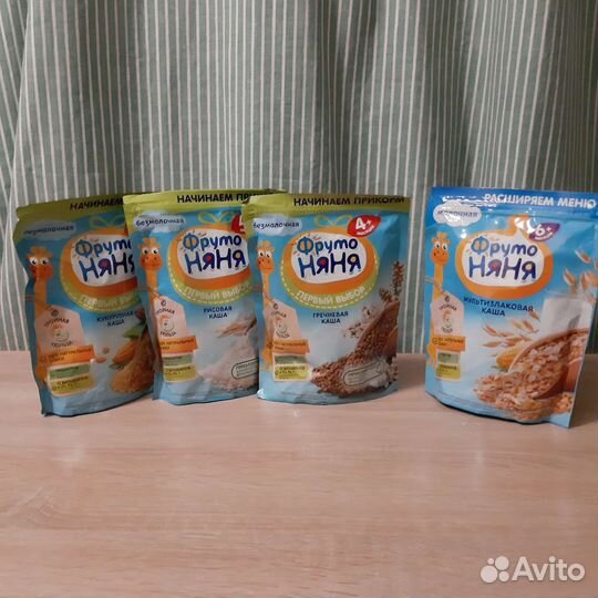 Детские каши безмолочные