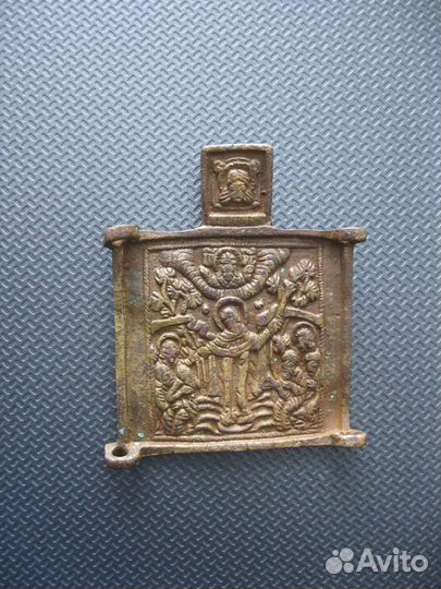 Створка большого литого складня