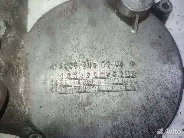 Кронштейн вискомуфты Ssangyong Kyron D20DT