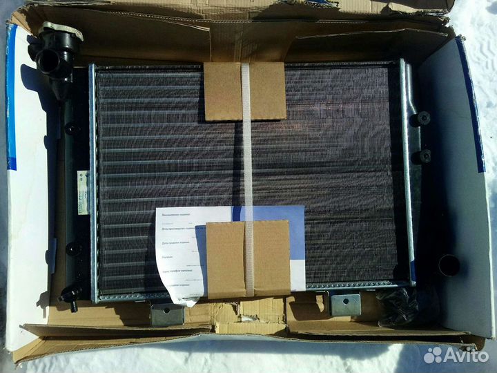 Радиатор охлаждения на Ваз