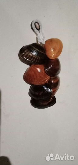 Сувенир на холодильник, подвес с ракушек