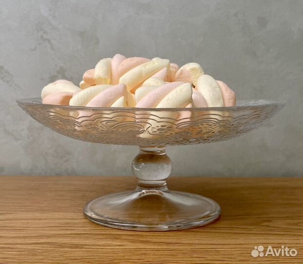 Блюдо на ножке/фруктовница в стиле Zara Home