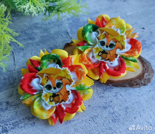 Бантики для девочек ручной работы