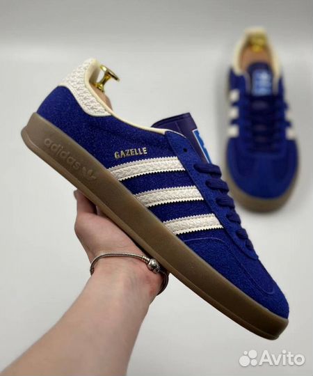 Кроссовки adidas gazelle синие