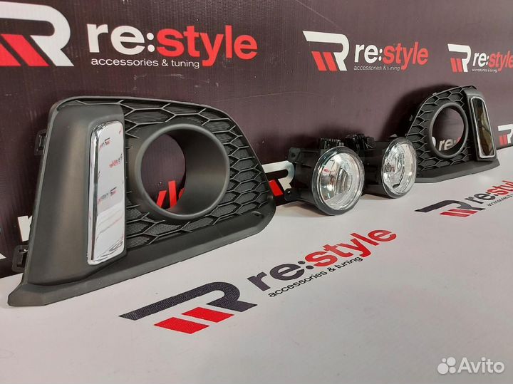 Туманки Honda Fit 2014-2017 N1646