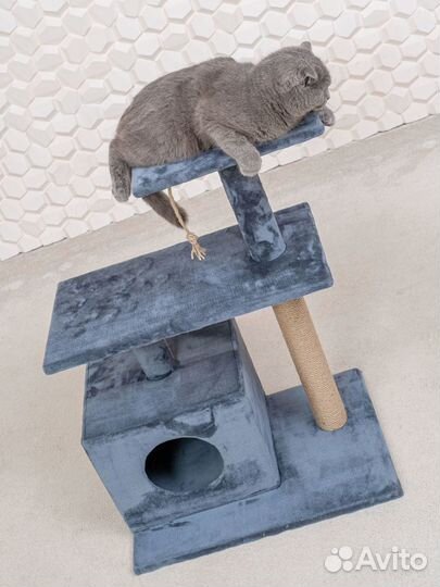 Домик для кошки с когтеточкой