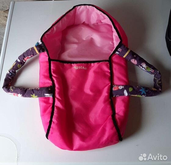 Коляска с переноской игрушечная