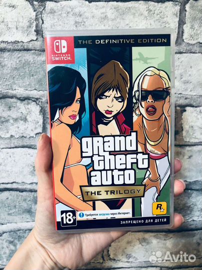Nintendo switch игра GTA (гта трилогия)