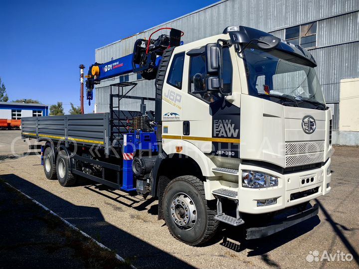 FAW J6P-375 с КМУ, 2023