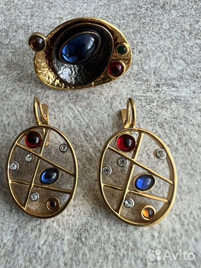 Серьги кольцо