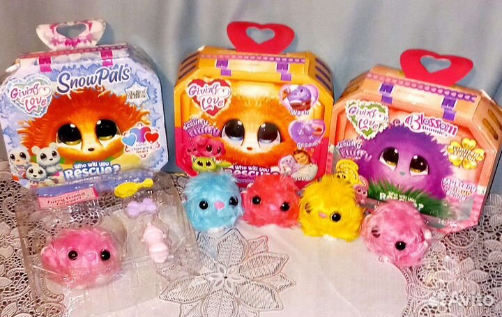 Пушистик потеряшка мини